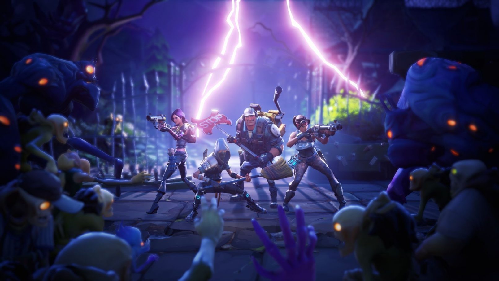 free cool Fortnite Save the World chrome extension HD wallpaper theme