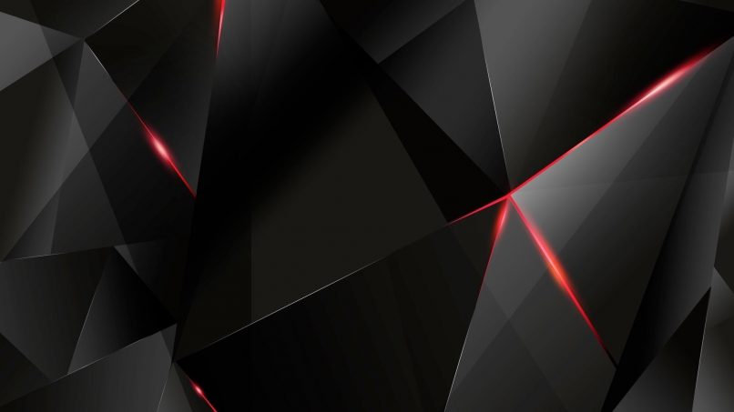 free cool Black Red Shards chrome extension HD wallpaper theme tab for